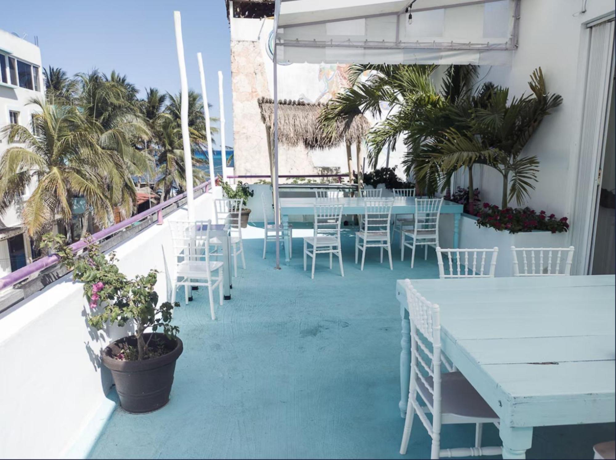 Hostal Del Mar 신데 델 카르멘 외부 사진